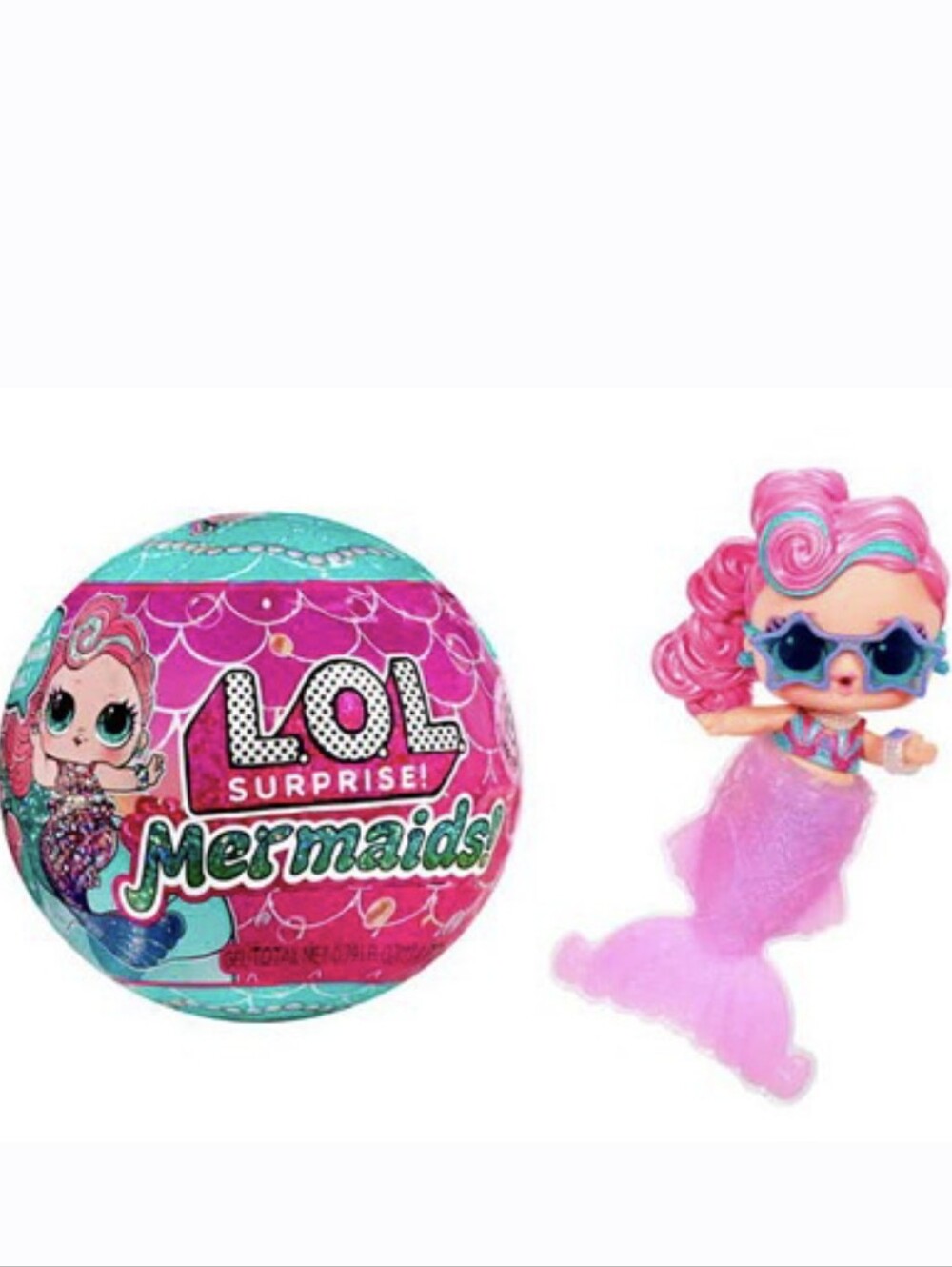 LOL Surprise! Mermaid Tots With Color-Changing Mermaid Tail, Make a Mermaid Tail